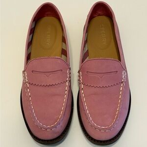 Sperry Pink Loafers